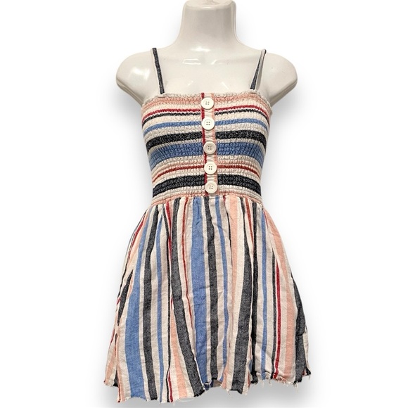 Indigo Rein - Multi Colored Pastel Sun Dress Size M - Picture 1 of 13